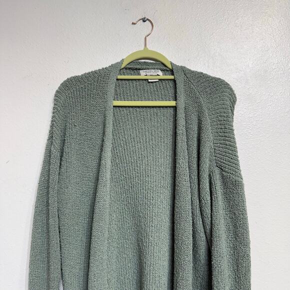 Rachel Zoe Green Open Cardigan Sz S - Picture 2 of 10